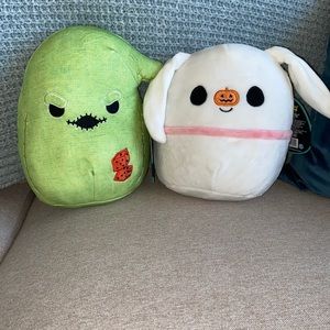 Nightmare Before Christmas Zero & Oogie Boogie Squishmallows